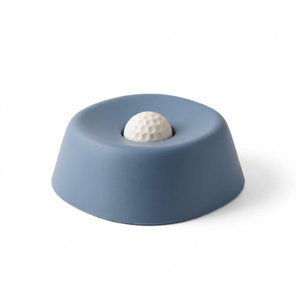 NutriGiro azul con bola giratoria para perros y gatos